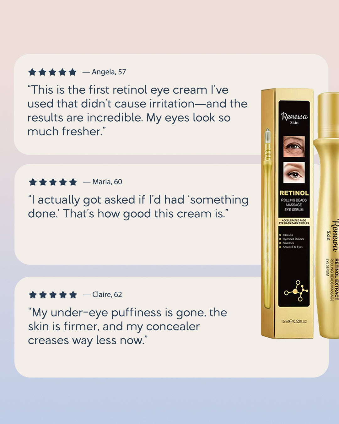 6 Golden Retinol Eye Serum